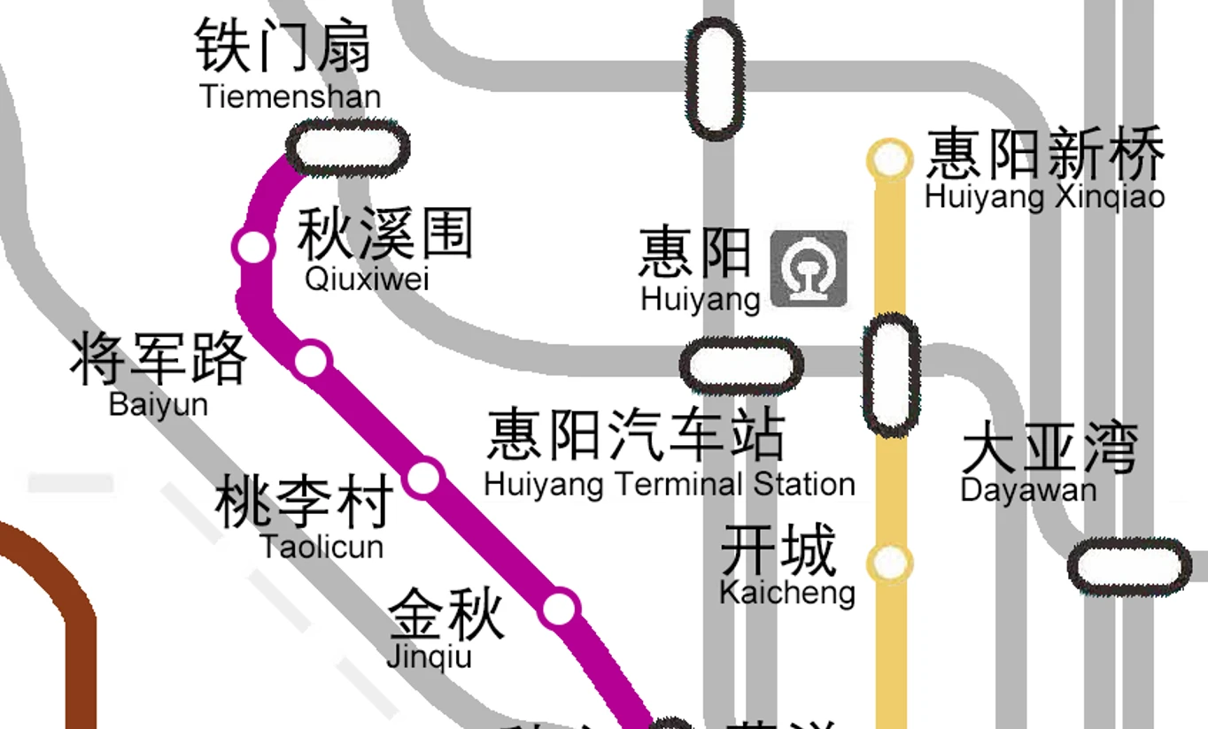 深圳地铁示意图最新：深圳地铁图更新版