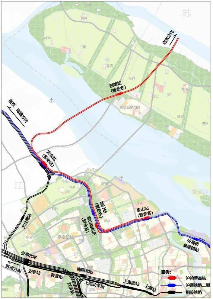 崇明岛地铁最新规划图｜崇明岛地铁规划图揭晓